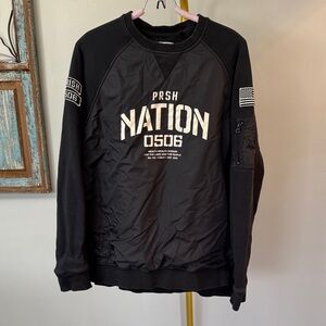 Parish Nation Crewneck Sweater - Black